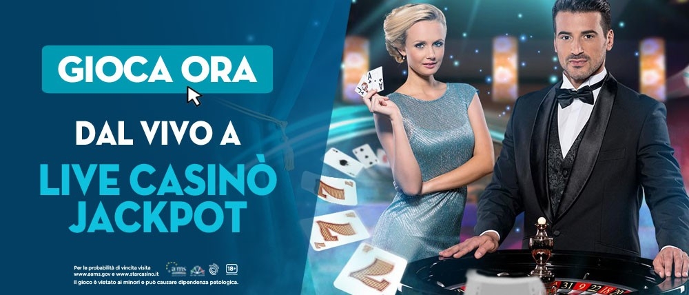 Conquista un jackpot di 1000€ con la nuova promozione Live Casinò Jackpot di Starcasinò!
