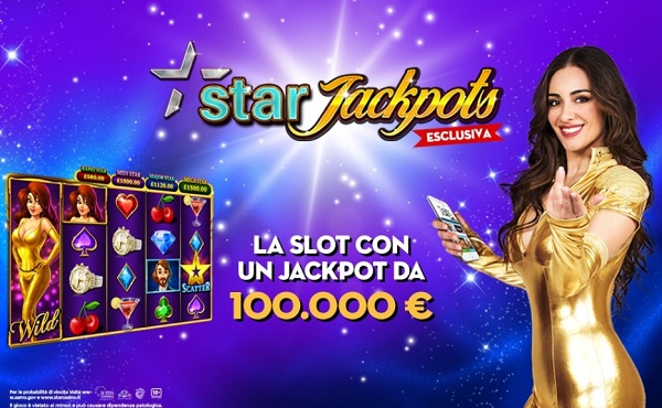 Gioca a StarJackpots! La slot da 100.000 euro ti aspetta su Starcasinò!